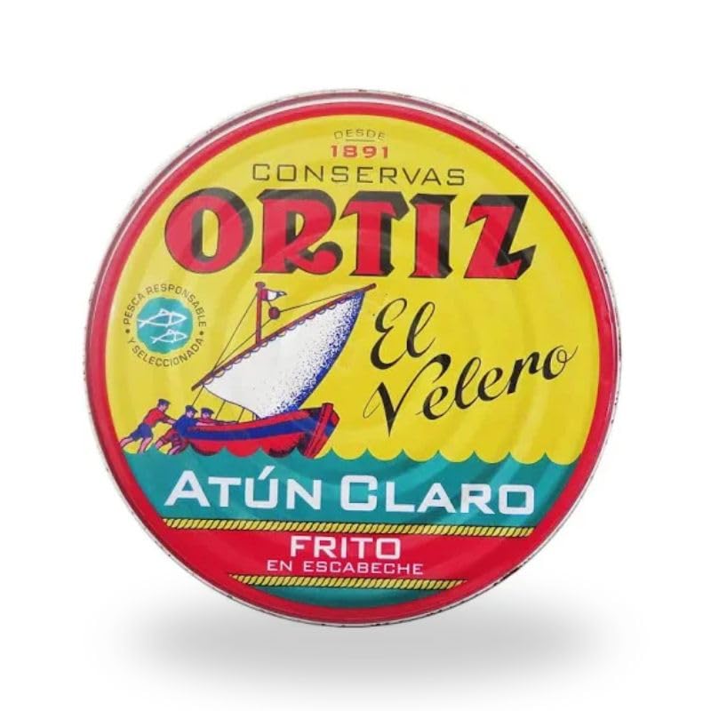 Atún Ortiz Frito en Escabeche – Lata de 750 g