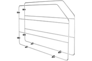 Rev-A-Shelf 12" Baking Sheet Organizer for Over Refrigerator with 2 Tiers and...