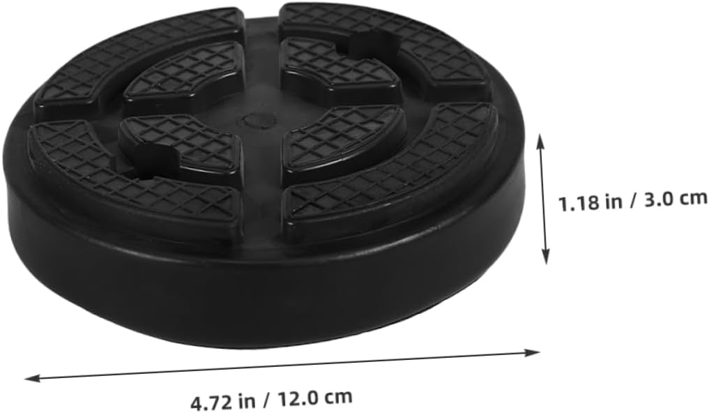 2pcs Rubber Lift Pads for Vehicle Lift Accessories Black