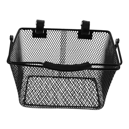 HOLIDYOYO 用自転車フロントバスケット 軽量鉄製取り外し可能ハンドルバー収納バッグ 男の子女の子兼用 便利な携帯型置物かご 通学遊び用