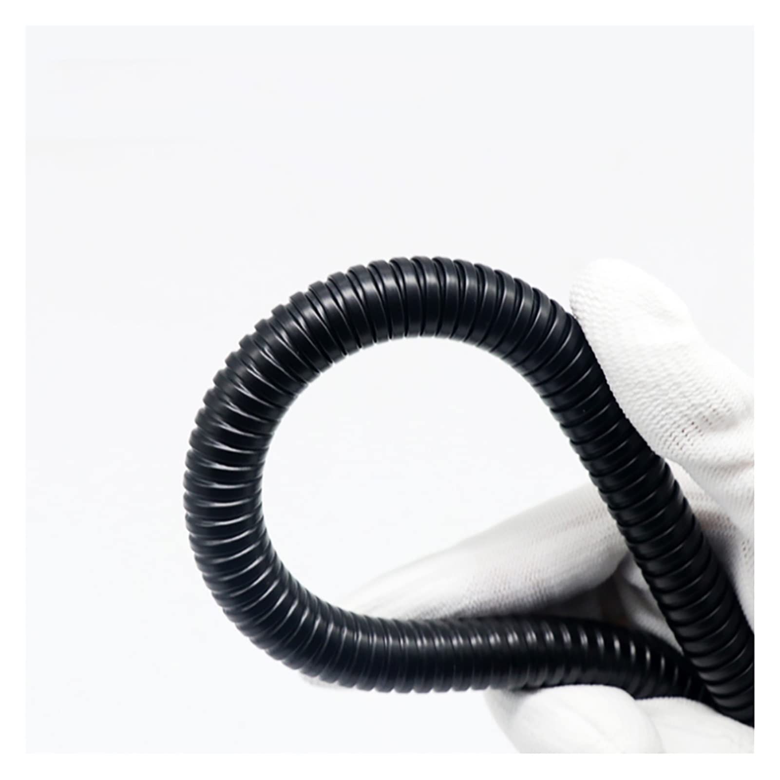 1,5/2,0 m Doppio Blocco Matt Balck SUS 304. Raccordi Neri Raccordi for Tubi di Esplosione - Tubo Flessibile for Doccia Flessibile (Length : 150cm, Specification : OD 14xID 8mm)