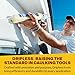 Caulk Gun Dripless Consumer Grade Smooth Round Rod Caulk Gun C150 | Dripless Metal Caulking Gun for 10oz Sealant and Adhesive Silicone Cartridges or Tubes | 5:1 Thrust Ratio Caulk Gun ECON 5:1 10OZ