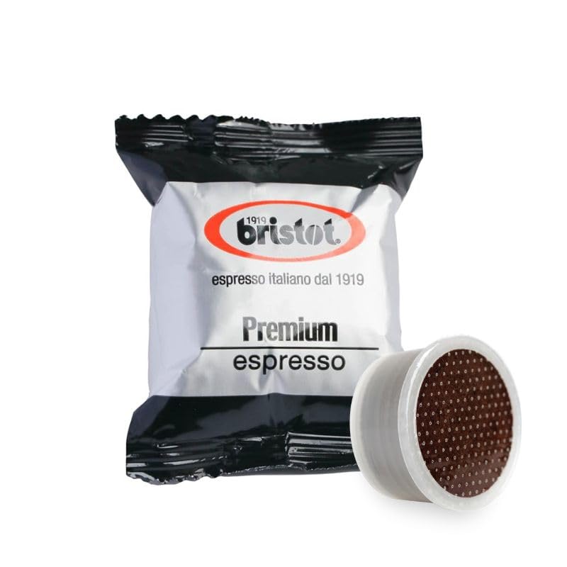 Bristot Espresso Capsules – Compatible with Lavazza Espresso Point (FAP), Medium Roast, 100 Count
