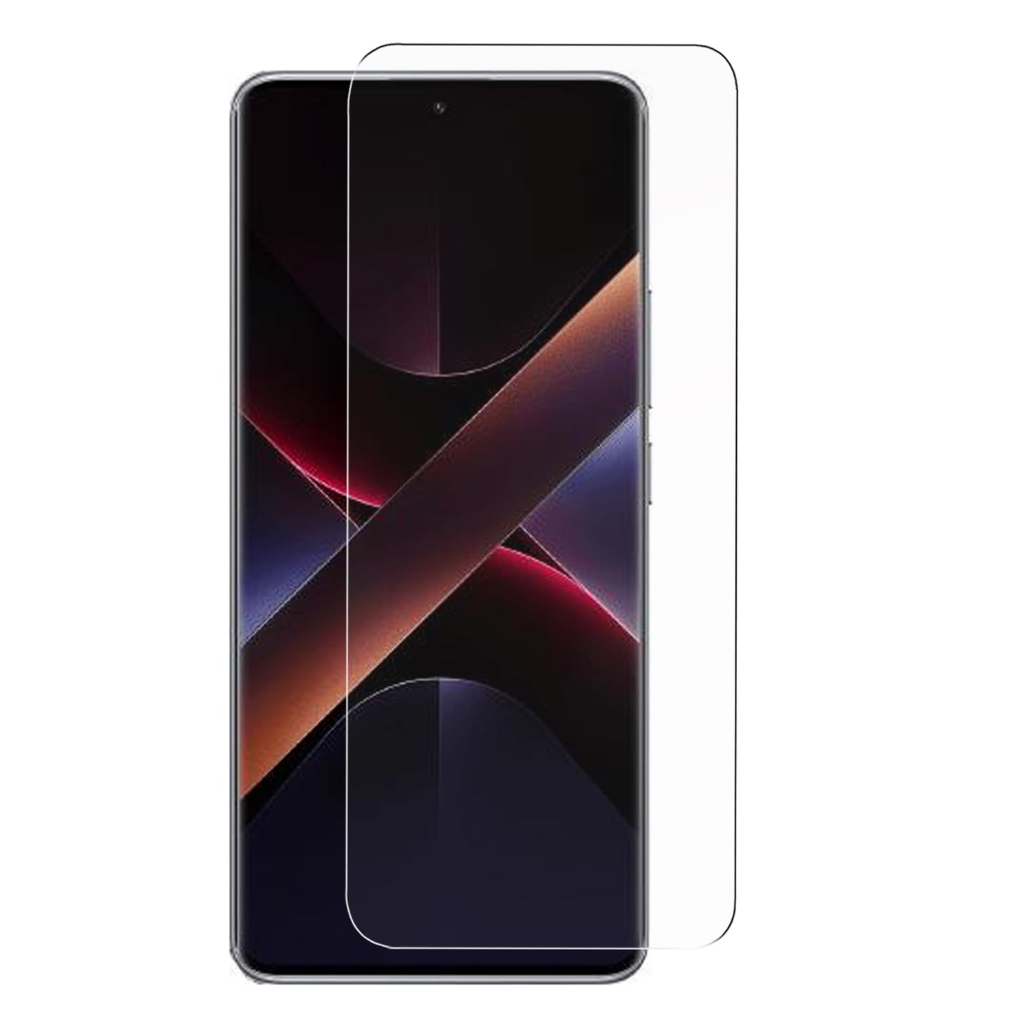 100X Protector Pantalla para Xiaomi Poco X7 | Cristal templado movil | Antiarañazos | Antihuellas | Dureza 9H | Ultra fino | Ultra Transparente | Ultra Resistente