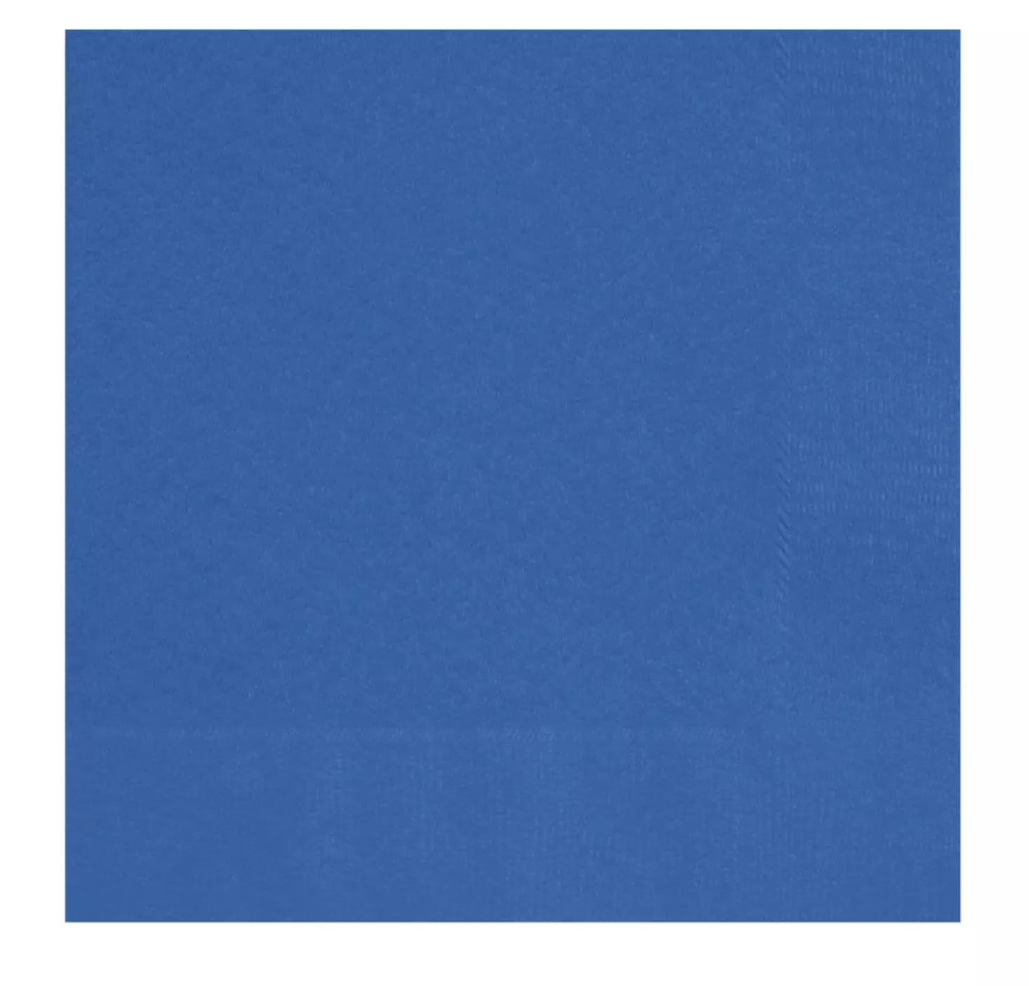Unique Royal Blue Paper Luncheon Napkins For Party, 20 Pack Disposable 2-Ply Table Napkins – Soft Tableware For Birthday, Fundraiser, Graduation & Celebration – Classic Blue Décor