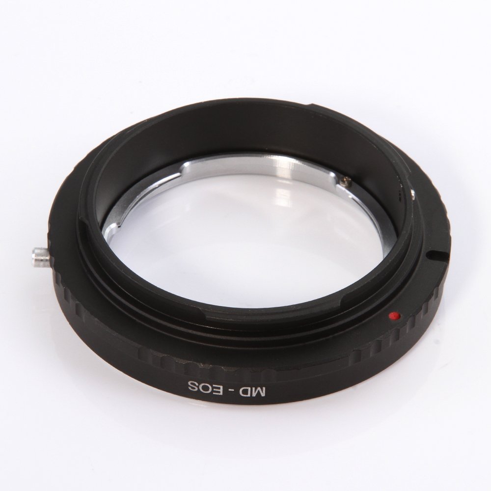 Fotga MD-EOS Lens Anello Adattatore di Montaggio per Minolta MD MC Lens per Canon EOS 7D EF 5D2 5D3 700D 750D 1200D (Senza Vetro)
