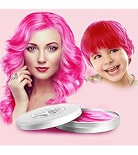 ピンクヘアワックス 7個セット Amazon | HaiolorProピンク一時的カラーワックスォッシャブル男女兼用