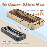 KingCamp Aufblasbares Campingbettgestell Luftsofa Feldbett Aufblasbares Bettgestell für Isomatte Matratze Leichtes und Tragbares Outdoor Reisebettgestell