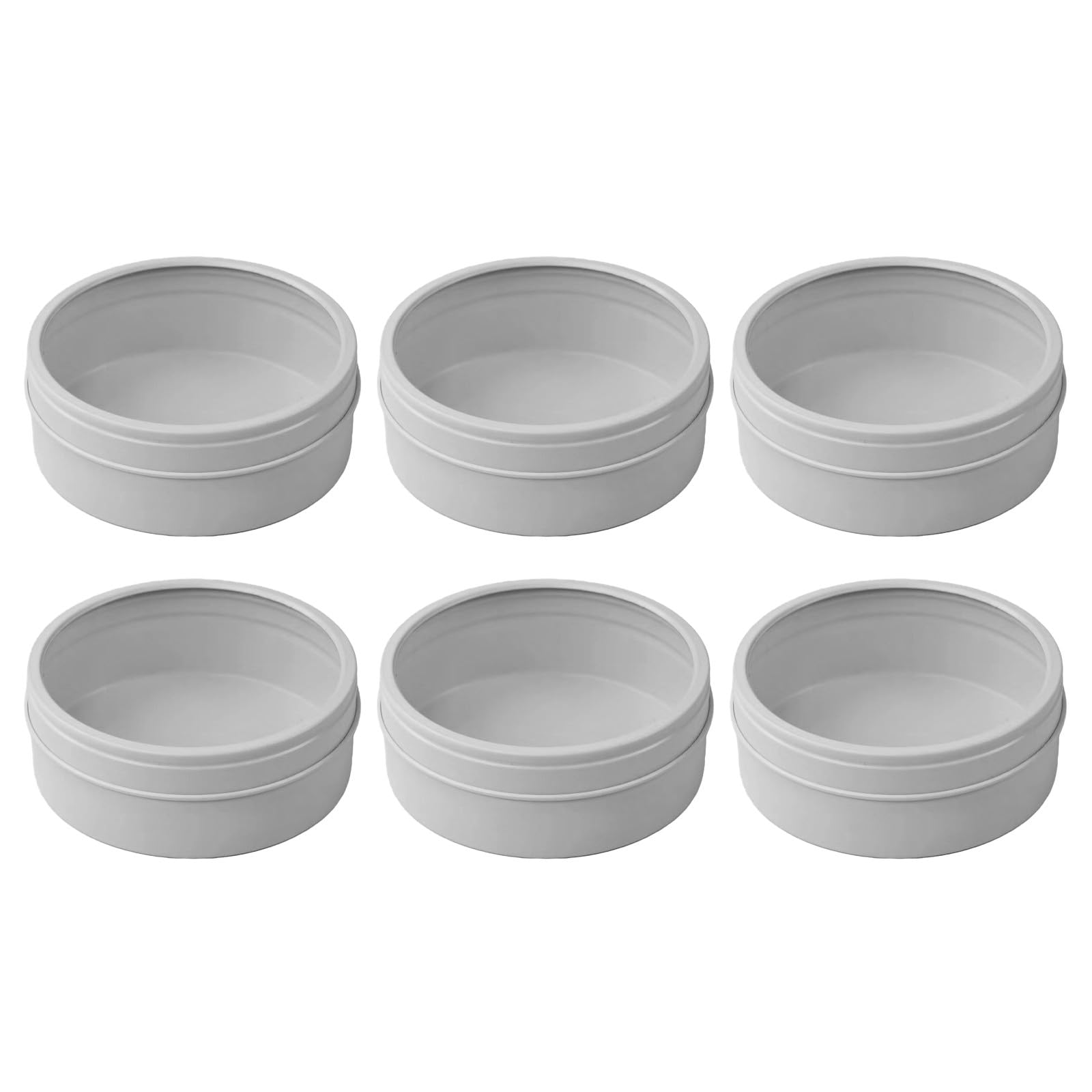 Caja para dados de juego y pestañas postizas sin pérdidas gracias a su tapa con ventana visible