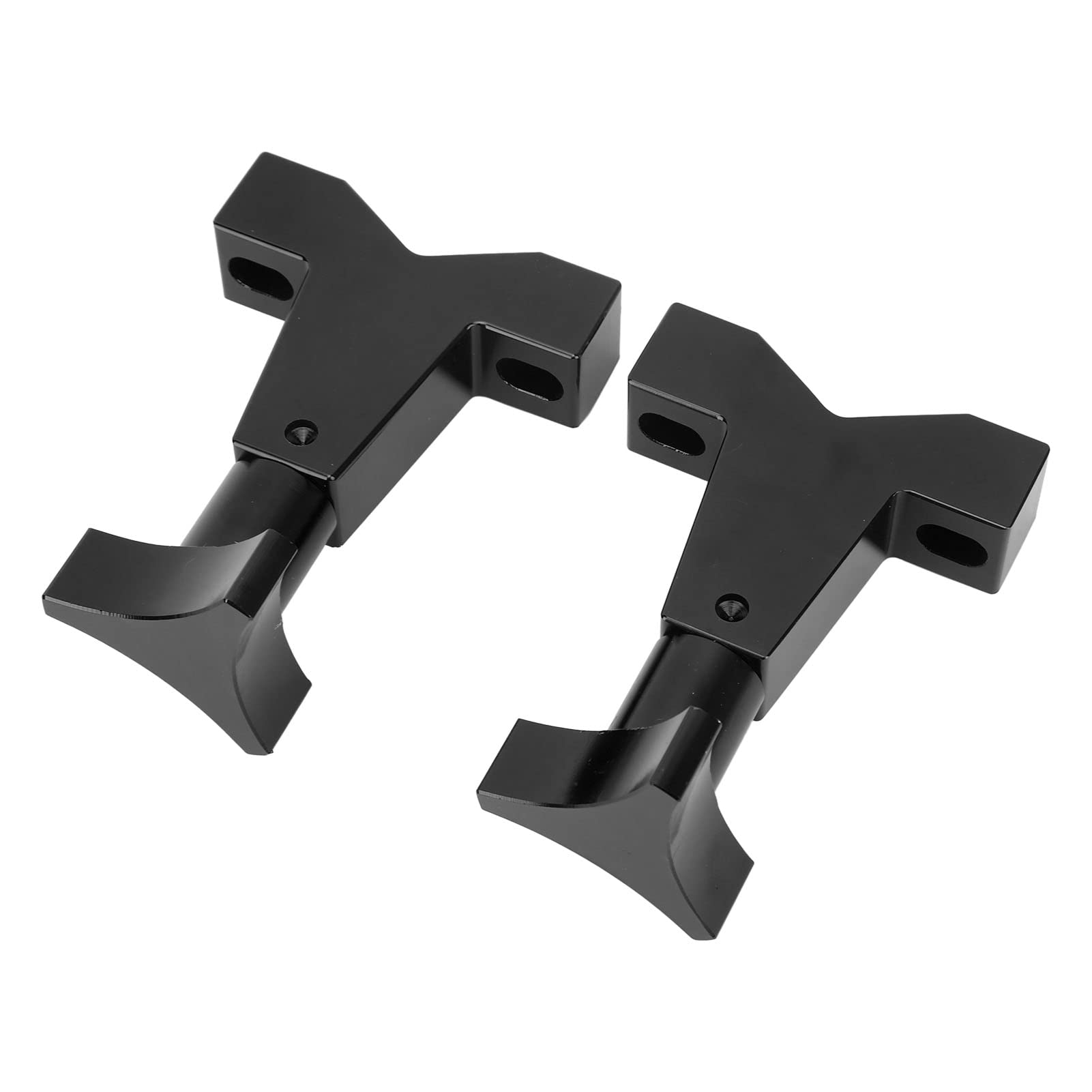 Jiawu Metalowy Uchwyt na rurę Wysokiego Podnoszenia 1-2,5 Cala, Regulowany do Zderzaka Klatki SUV (BLACK)
