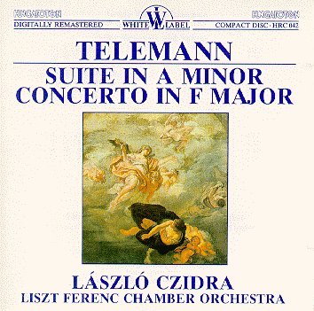 Music for Recorder & Orchestra [Audio CD] Telemann; Liszt Chamber Orchestra and Sandor