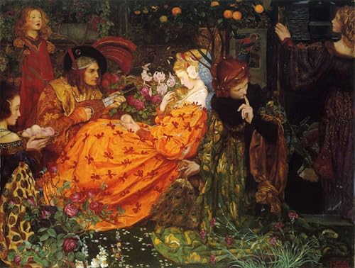 Póster arte pared vintage para un hogar con alma: cuadro de Eleanor Fortescue, 60x90cm