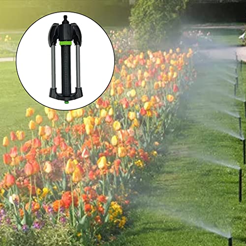Arroseur d'irrigation pour pelouse sèche avec buse ABS et métal noir