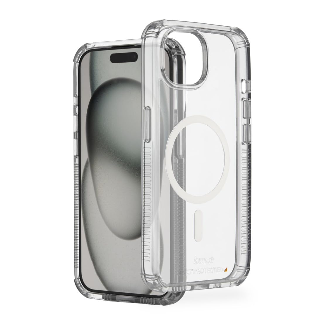 Extreme Protect MagCase Mobile Phone Case for Apple iPhone 15, transparent