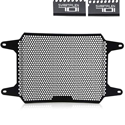 MOUNTAIN MEN Vehicle Parts Compatible with Husqvarna Svartpilen 701 Vitpilen 701 2019 2020 Motorcycle Radiator Grille Guard Cover Protector Fuel Tank Protection Net Durable (Color : NO Logo)