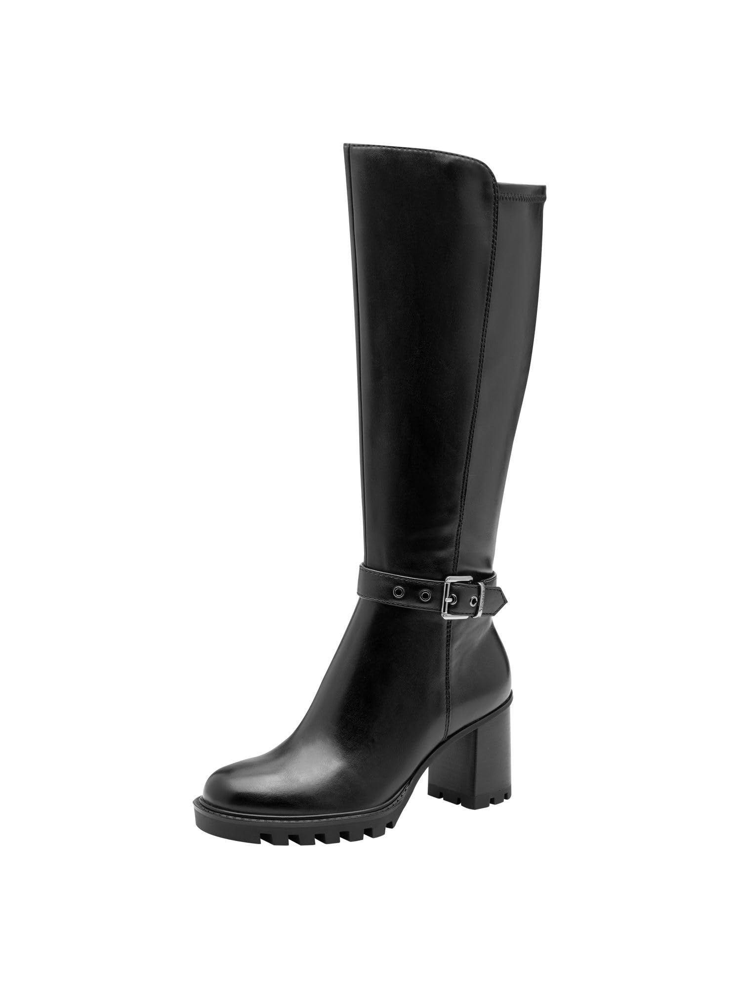Tamaris Women's Flat Boots, black matte, 39 EU