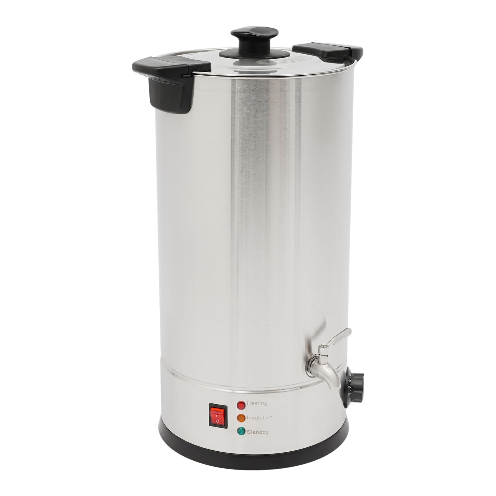 Salmeee Cera per la produzione di candele, contenitore in acciaio inox da 15 litri, ideale per principianti nel settore della produzione di candele fai da te
