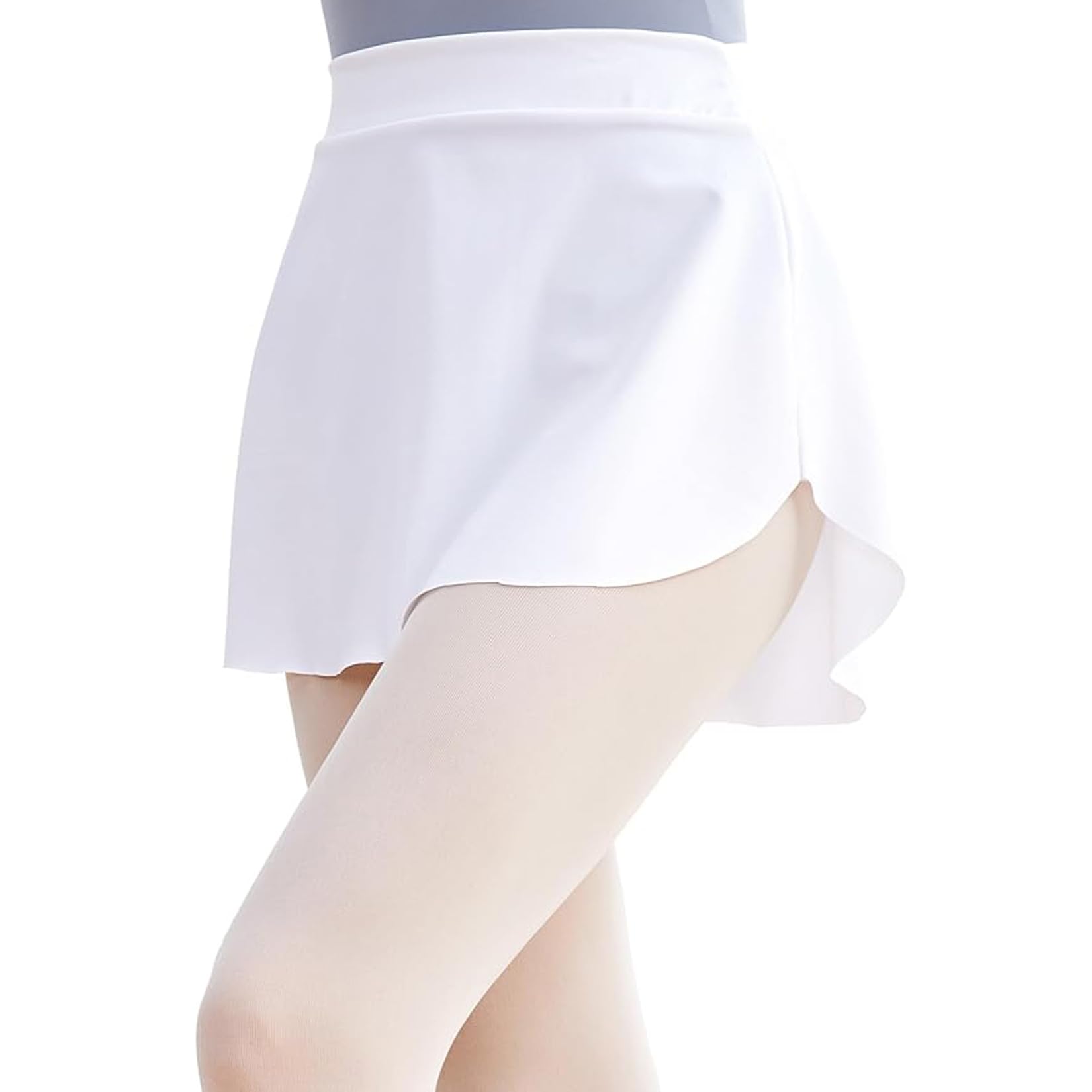 HiDance Falda de ballet para niñas y mujeres, falda de baile elástica, minifalda para patinar y gimnasia