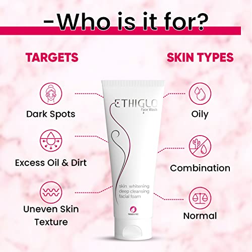 Ethiglo Skin Whitening Face Wash 200Ml - Image 3