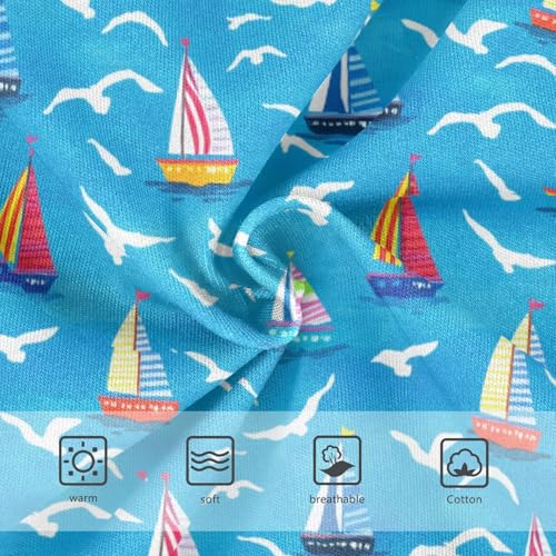 Girls' Underwear Ocean Bird Ferry Toddle Brief Panties 23026923