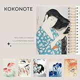 Kokonote A5 Academic Diary 2025-2026 Page A Day - Wabi Sabi | Academic Planner 2025-2026 With Stickers, Student Essentials For University, Back To School Supplies - Image 4