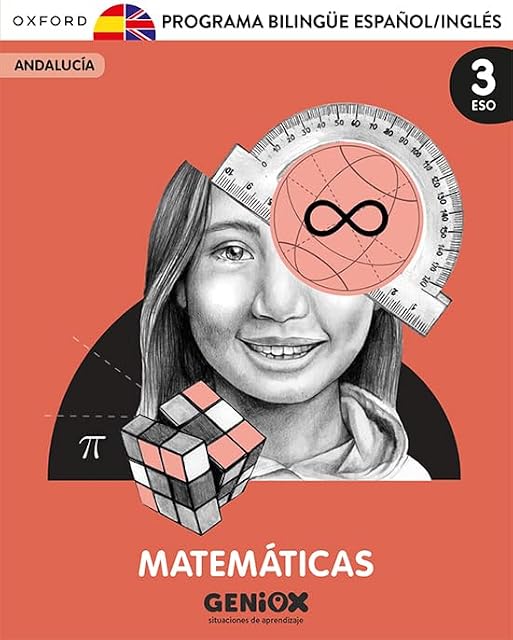 Portada de Geniox Mathematics 3º ESO Pack Bilingüe