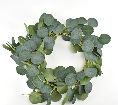 ZLCCEucalyptus Garland Artificial Plant 2 m Vine Stage Wedding Party Wall Decoration Four Colours