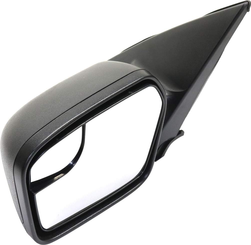 Compatible with 11-12 Fusion Rear View Mirror Power Non-Heat w/o Puddle Lamp Textured Left Side