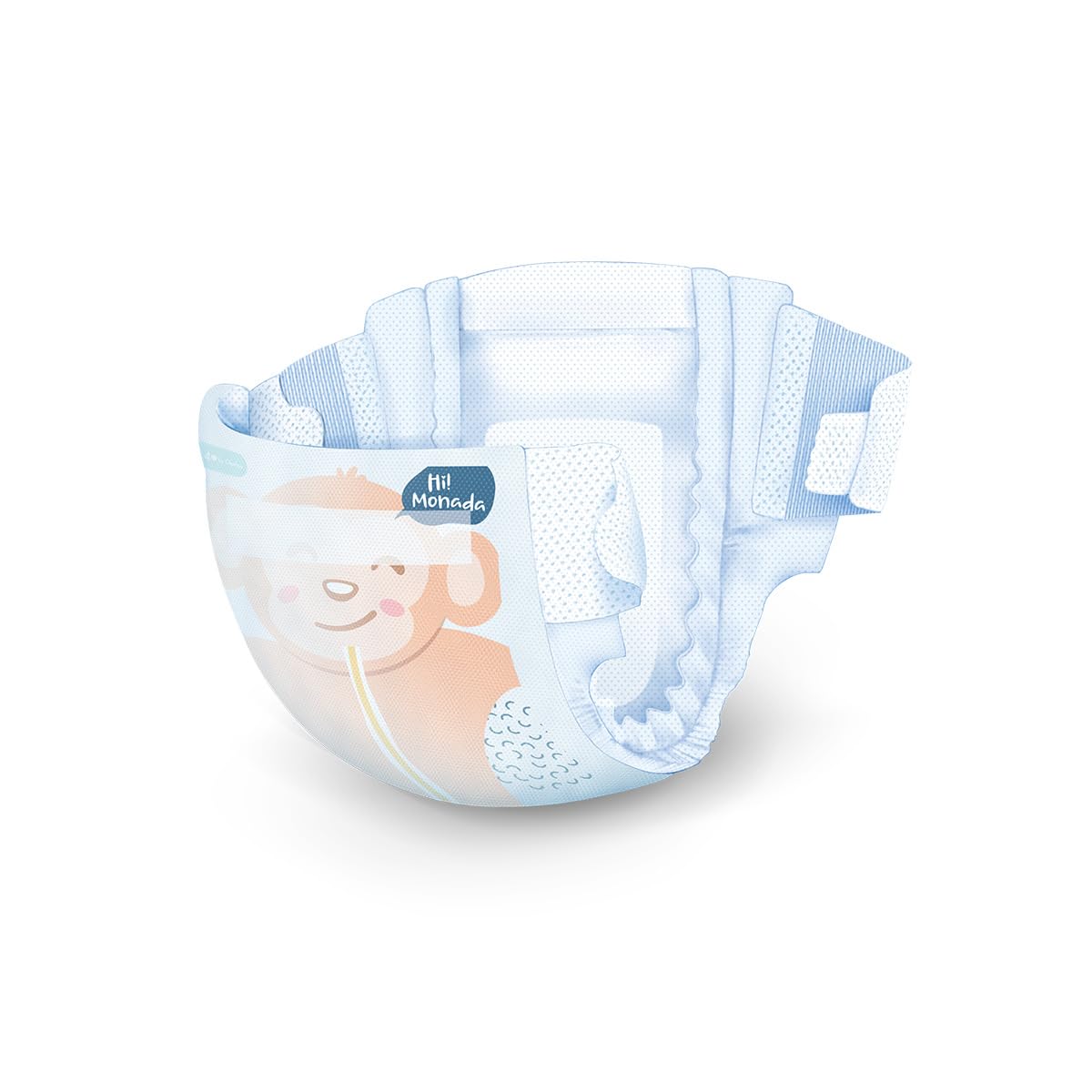 Chelino Pieluchy dziecięce rozmiar 4 Craczkowanie (9-15 kg), 204 pieluchy