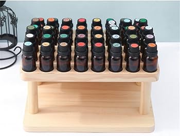 Amazon｜tonntyann 木製 アロマオイルスタンド 3層 72本用 大容量