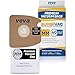 VEVA 40 Pack Premium SuperVac Replacement Vacuum Bags Type MM Compatible with Eureka Mighty Mite Canister Vacuum Cleaners Style MM Model 3670, 3680, 60295A, 60295B & 60297A