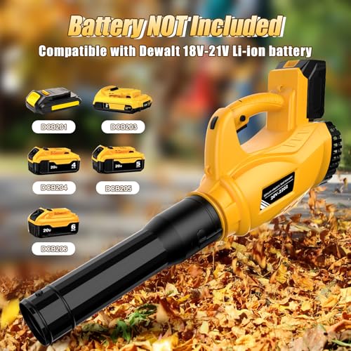 Denqir LD22-02 Cordless Leaf Blower For Dewalt 20V Max Battery Powered thumb #1