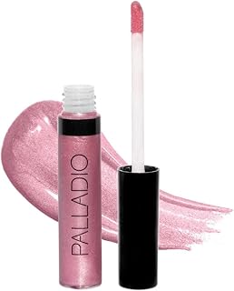 Palladio Lip Gloss, Passion Pink, Non-Sticky Lip Gloss, Contains Vitamin E and Aloe, Offers Intense Color and Moisturizati... Price In India