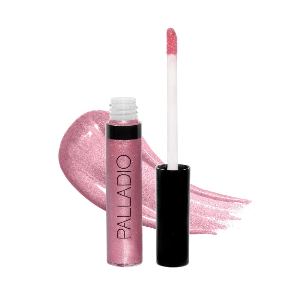 Palladio Lip Gloss, Passion Pink, Non-Sticky Lip Gloss, Contains Vitamin E and Aloe, Offers Intense Color and Moisturizati...
