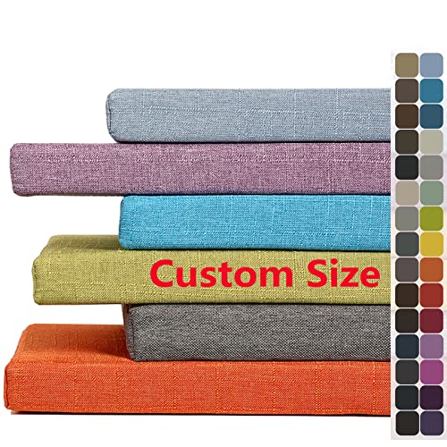 Cuscino per panca personalizzato, dimensioni