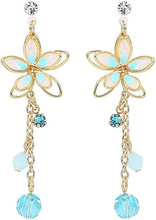 Amazon Enocoland ピアス イヤリング 花 揺れる ロングチェーン フリンジ ジリコン 桜花 可愛い 和風 ロング ピアス ノンホール アレルギーフリー イエローゴールド ピアス ネックレス 通販 Amazon Enocoland ピアス イヤリング 花 揺れる ロングチェーン フリンジ ジリコン 桜花 可愛い 和風 ロング ピアス ノンホール アレルギーフリー イエローゴールド ピアス ネックレス 通販