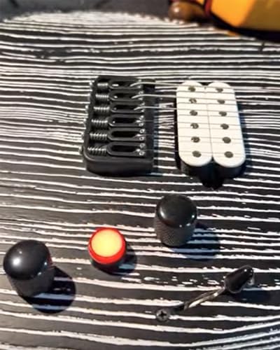 Interrupteur coupe-circuit pour guitare bouton rouge pour dynamiser vos solos en studio