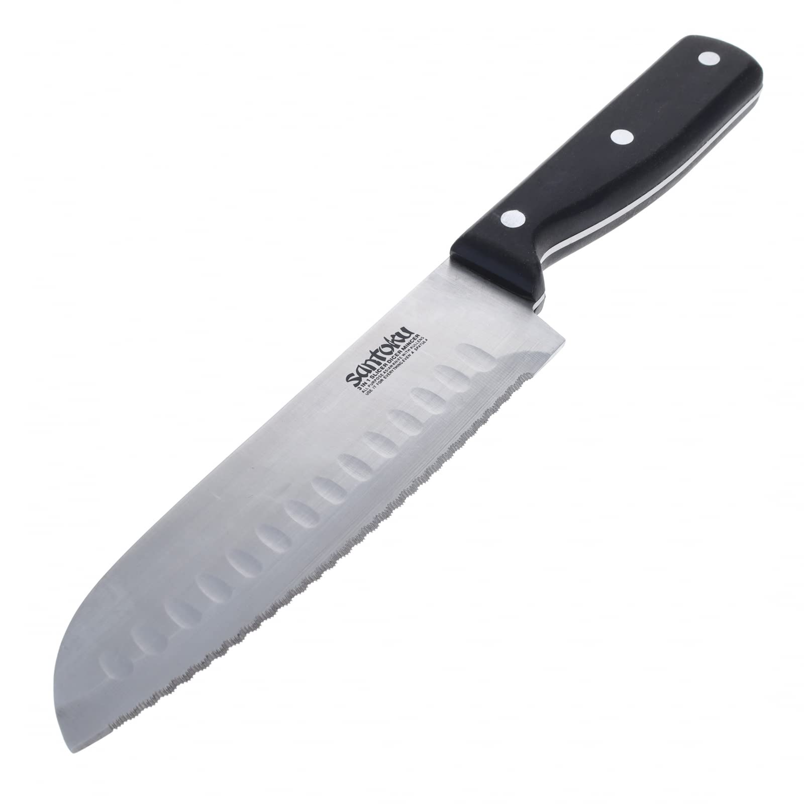 Beille Kitchen Knife Set Cooking Baking Supplies Meal Prep with Wood Storage Block, 13pc