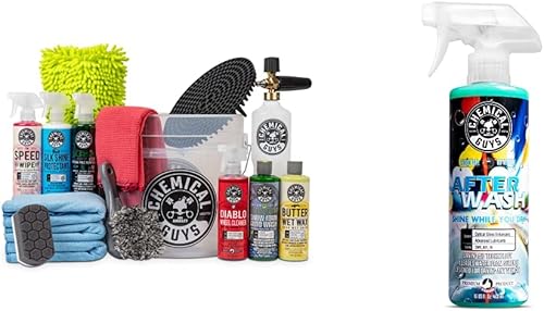 Miniatura 1 de Chemical Guys HOL169 - Kit de lavado de coche Arsenal Builder de 16 piezas cubo y 6 productos químicos de limpieza para el cuidado del automóvil de