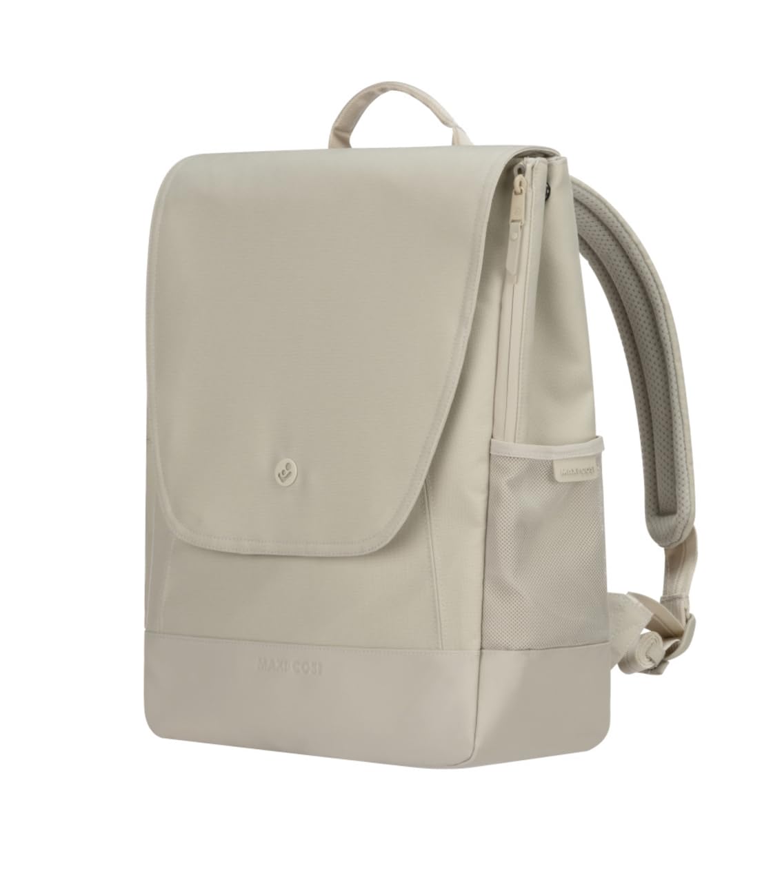 Maxi-Cosi Wickelrucksack, Platz für alles, Praktisch für unterwegs, XL-Wickelunterlage, Kapazität von 19,5l, Windeltasche, Timeless Sand