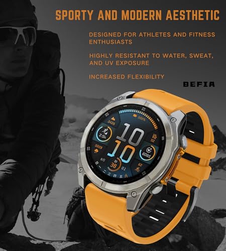 Image of 22mm Watch Band for Garmin fenix 8 47mm 5 6 fenix 7 sapphire solar band Quick Fit 22 Watch Bands for Garmin Watch Forerunner 965 955 epix gen 2 47mm Strap Comfort for Men Women