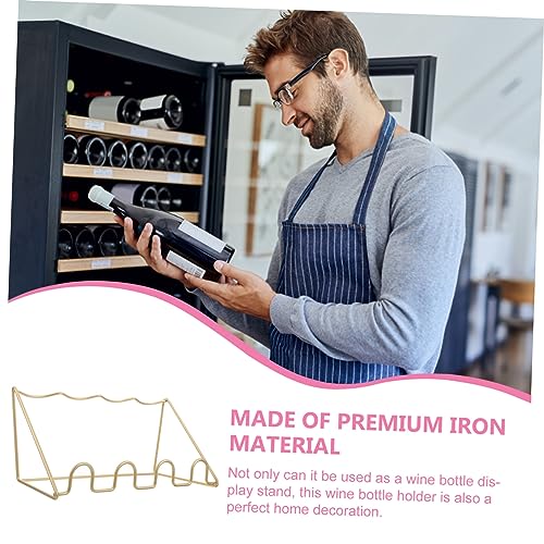 Soporte metálico Levemolo para botellas de vino miniatura 5