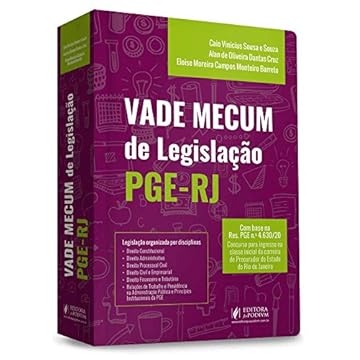 Capa do livro Vade Mecum de Legislação - Pge-Rj - 01Edição 21