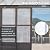 Dyncan Enhance Outdoor Living with 10x14FT All Season Sunroom, Durable Aluminum Frame, Detachable Windows, Dark Brown