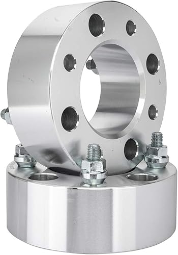 AutoForever Adaptadores espaciadores de rueda de 2 pulgadas 4 x 433 espaciadores de rueda de 0157 x 4331in orificio del cubo de 2913in con