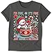 Funny Christmas T-Shirt – “I’m Fine. It’s Fine. Just Having a Meltdown” Snowman Design – Custom Back Text – Handmade Holiday Shirt in Multiple Sizes & Colors
