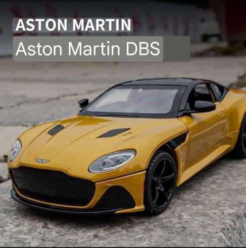 Image of Scale Exclusive Alloy Metal Pull Back | Die-cast Car Model with Sound Light Mini Auto Toy for Kids Metal Model Toy Car with Sound and Light (1.22 Scale- A|M -Yellow)