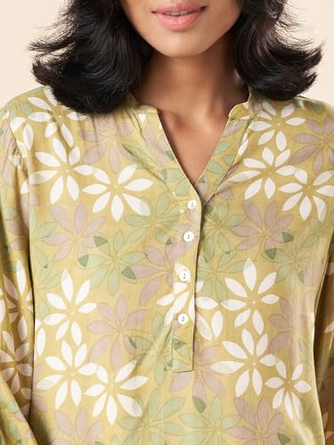 Image of Women's Floral Regular Fit Tunic Shirt