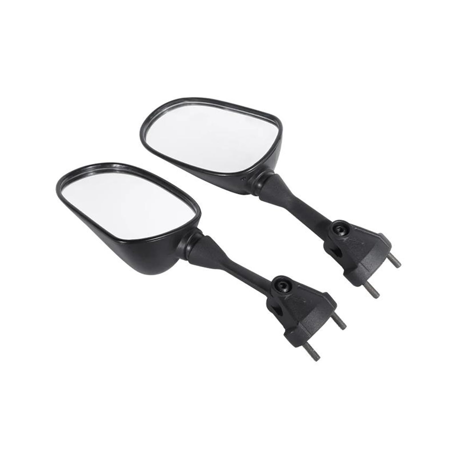 Handlebar Bar End Mirrors Rearview Mirrors for Ninja 636 for ZX6R for ZX6RR 2005-2008 for ZX10R 2004-2010 Motorcycle Rear View Mirrors Motorcycle Side Rear View Mirrors