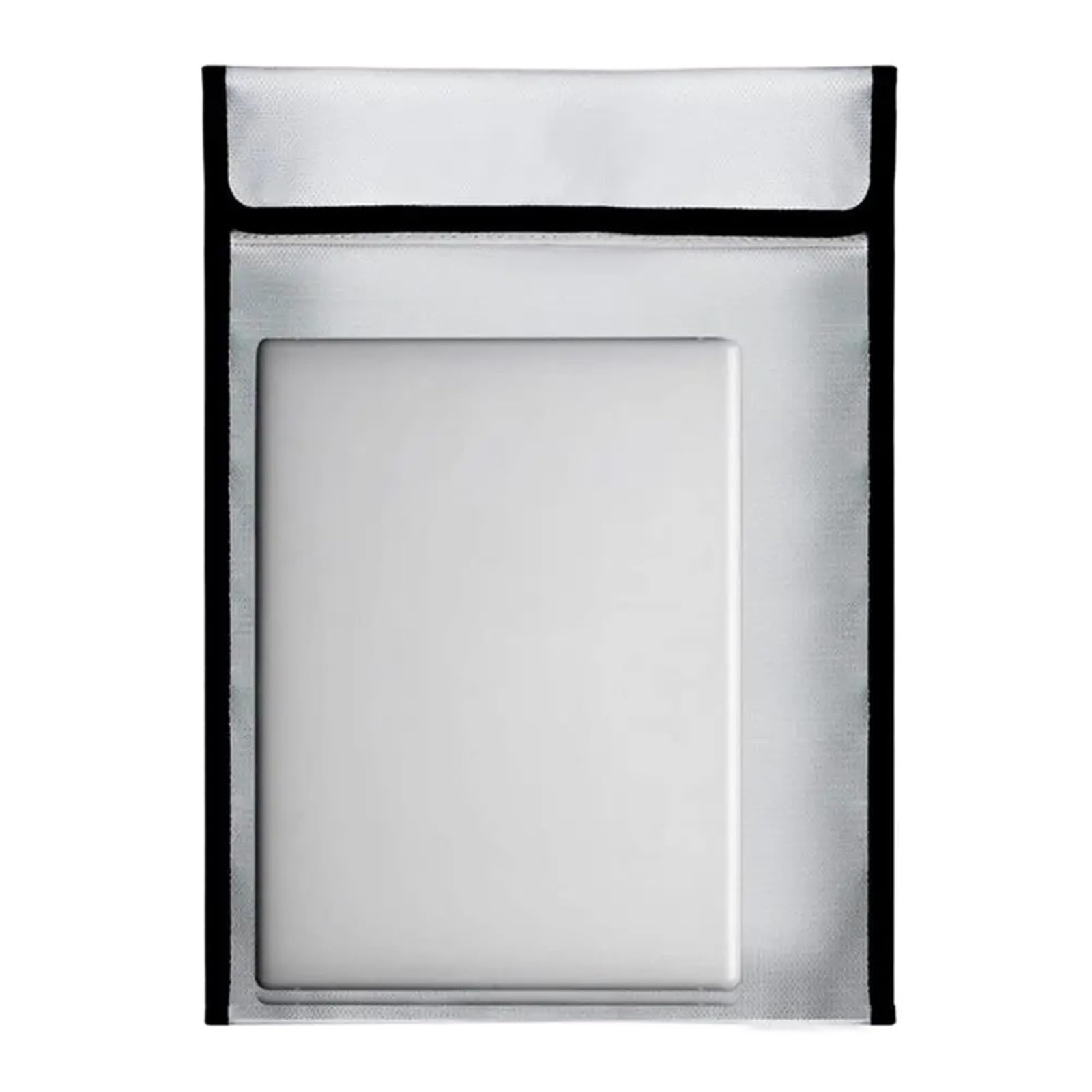 Bolsa organizadora de documentos con cremallera, ignífuga e impermeable, tamaño A4, 2 unidades para Pasaporte(Color1,L)